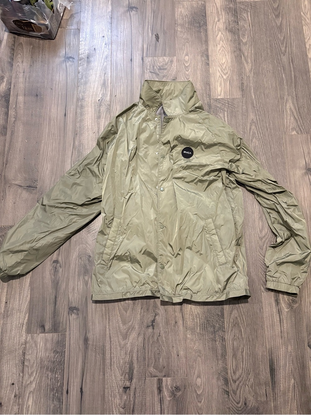 RVCA Olive Green Lightweight jacket